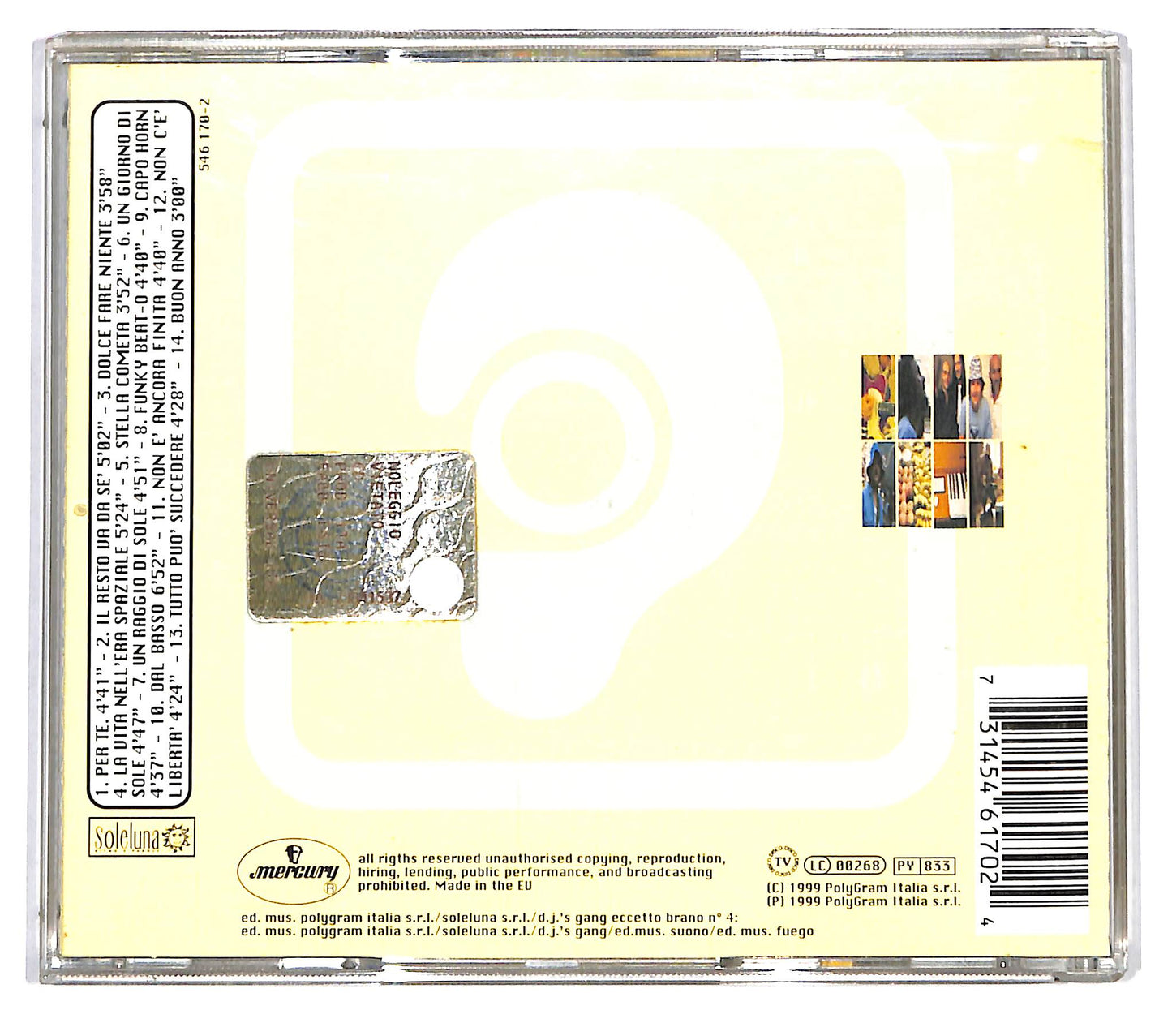 EBOND Jovanotti - Lorenzo 1999 Capo Horn CD CD116014