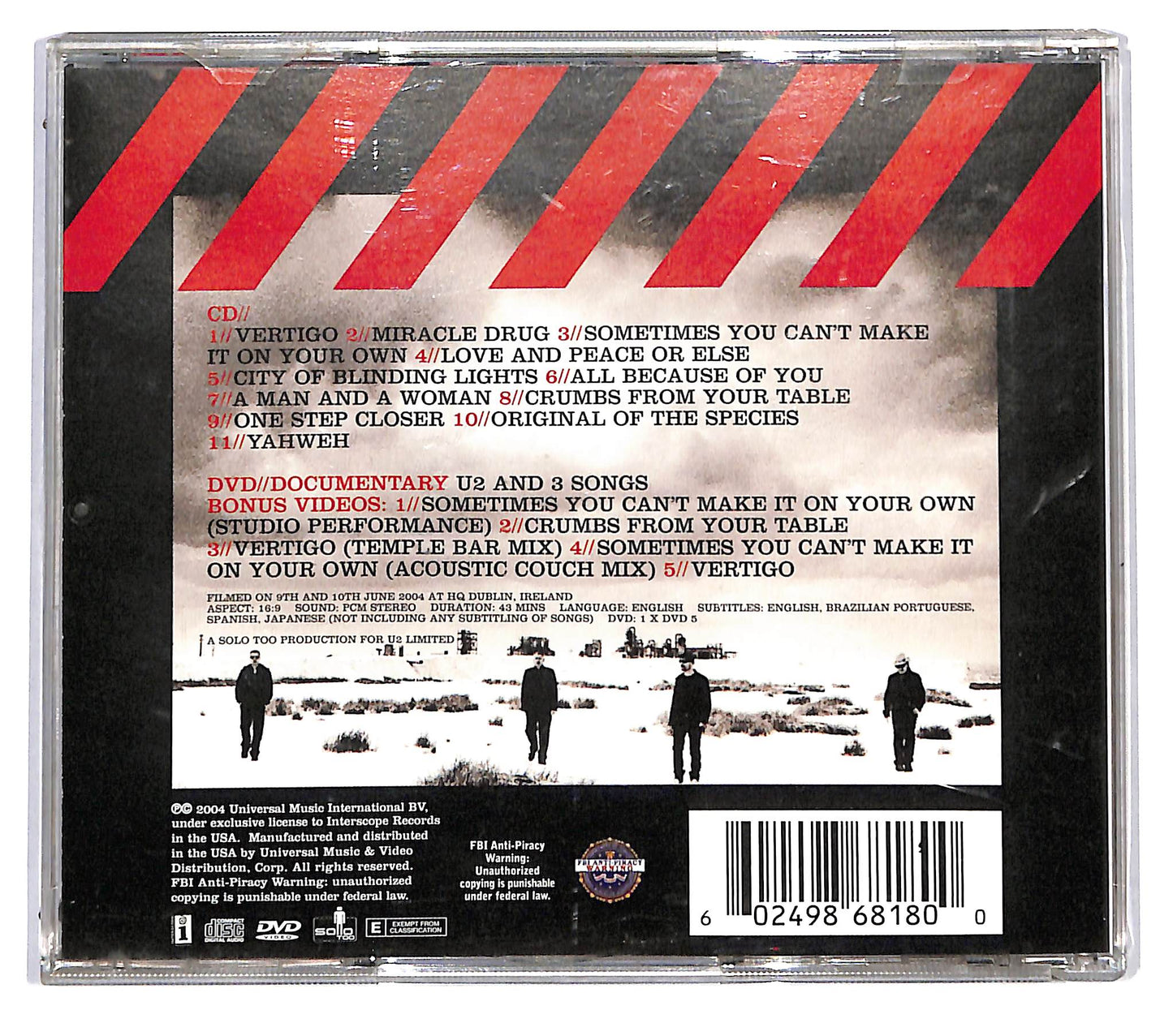 EBOND U2 - How To Dismantle An Atomic Bomb CD CD116016