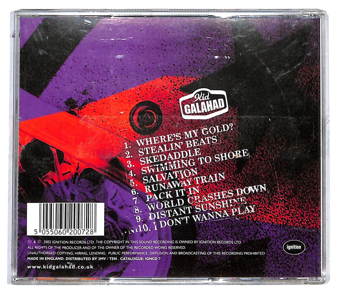 EBOND Kid Galahad - Gold Dust Noise CD CD116028
