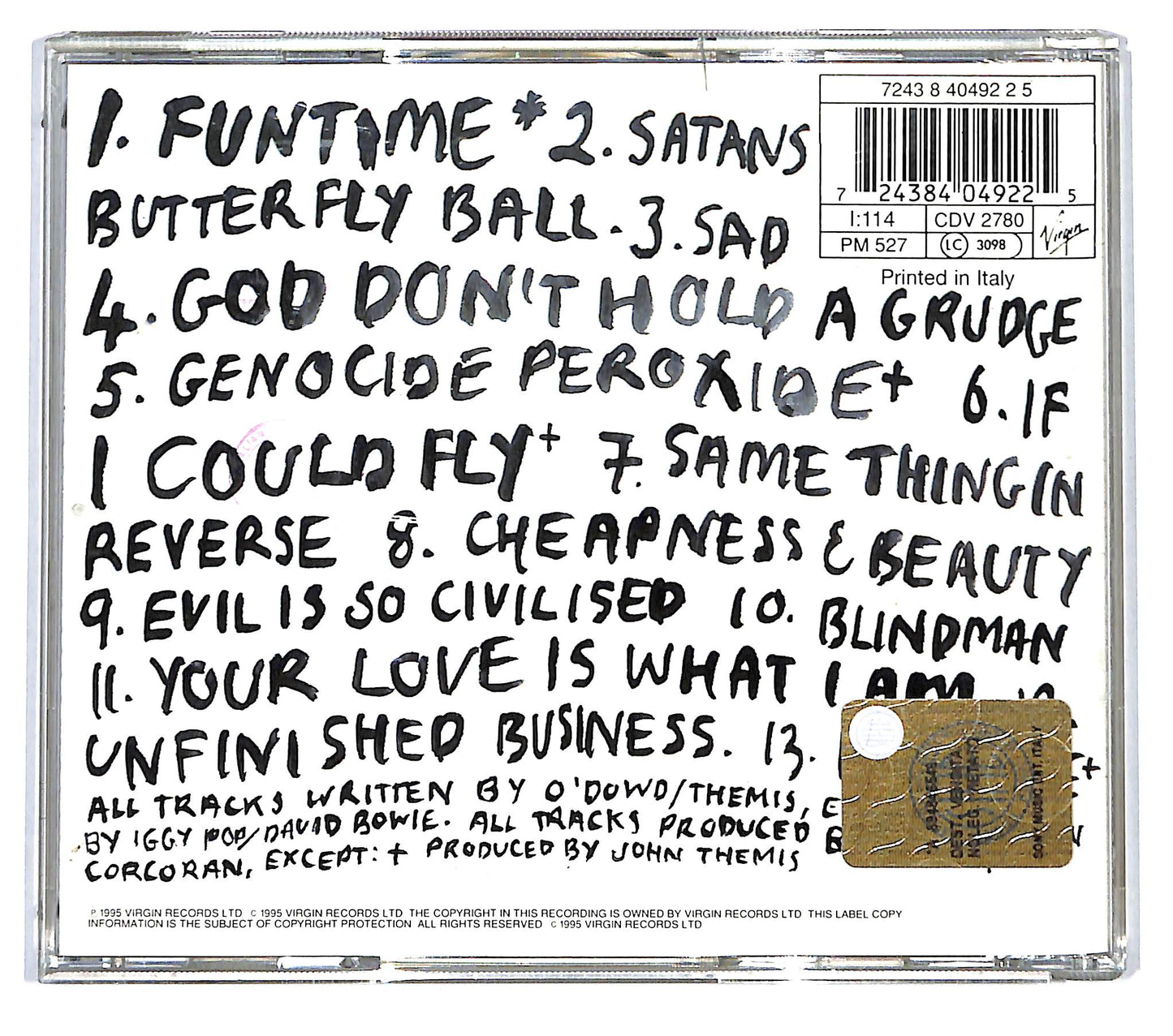 EBOND Boy George - Cheapness And Beauty CD CD116041