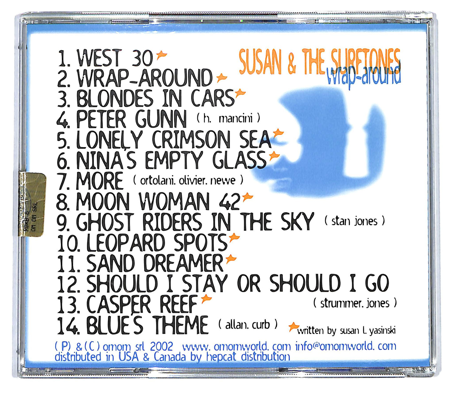EBOND Susan & The Surftones - Wrap-Around CD CD116045