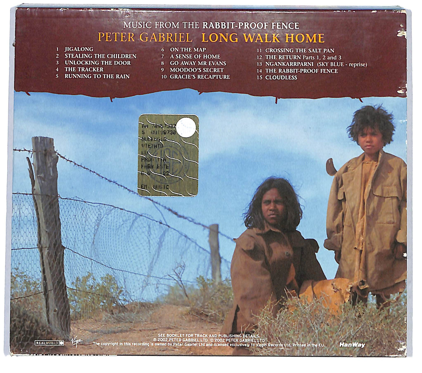 EBOND Peter Gabriel - Long Walk Home (soundtrack) SLIPCASE CD CD116049