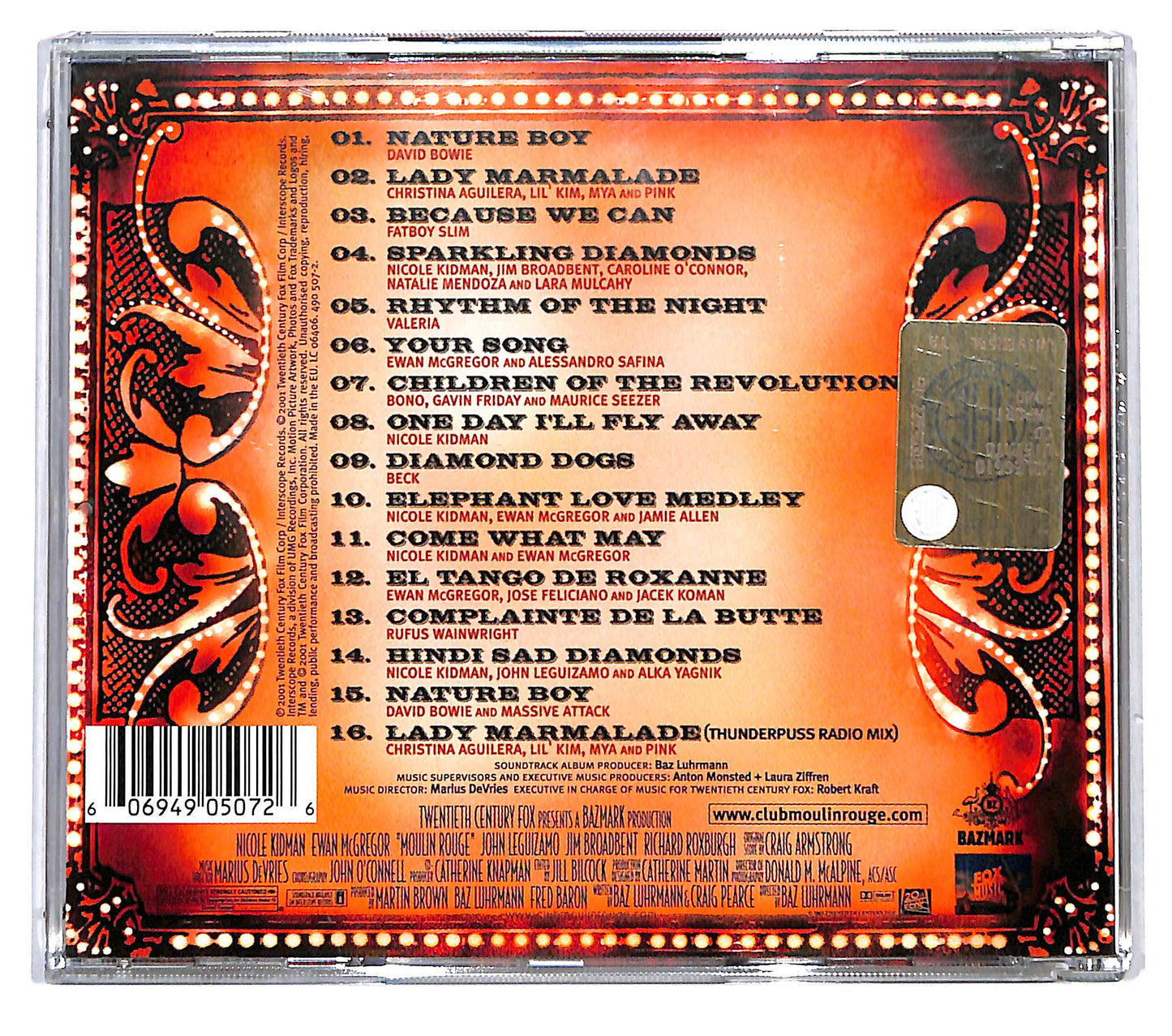 EBOND Various - Moulin Rouge (Music From Baz Luhrmann's Film) CD CD116109