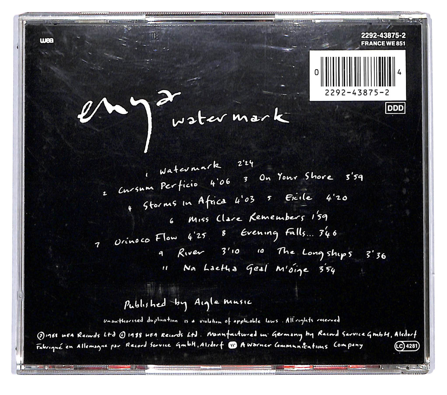 EBOND Enya - Watermark CD CD116119
