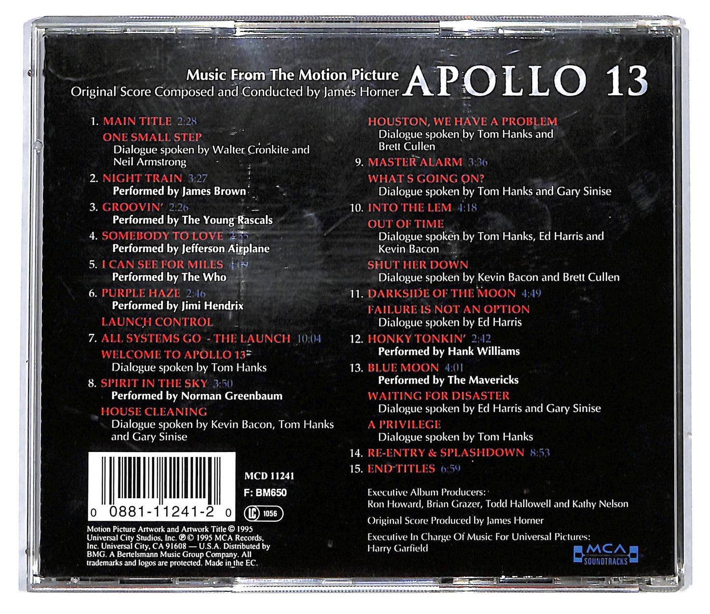 EBOND James Horner - Apollo 13 (Music From The Motion Picture) CD CD116160
