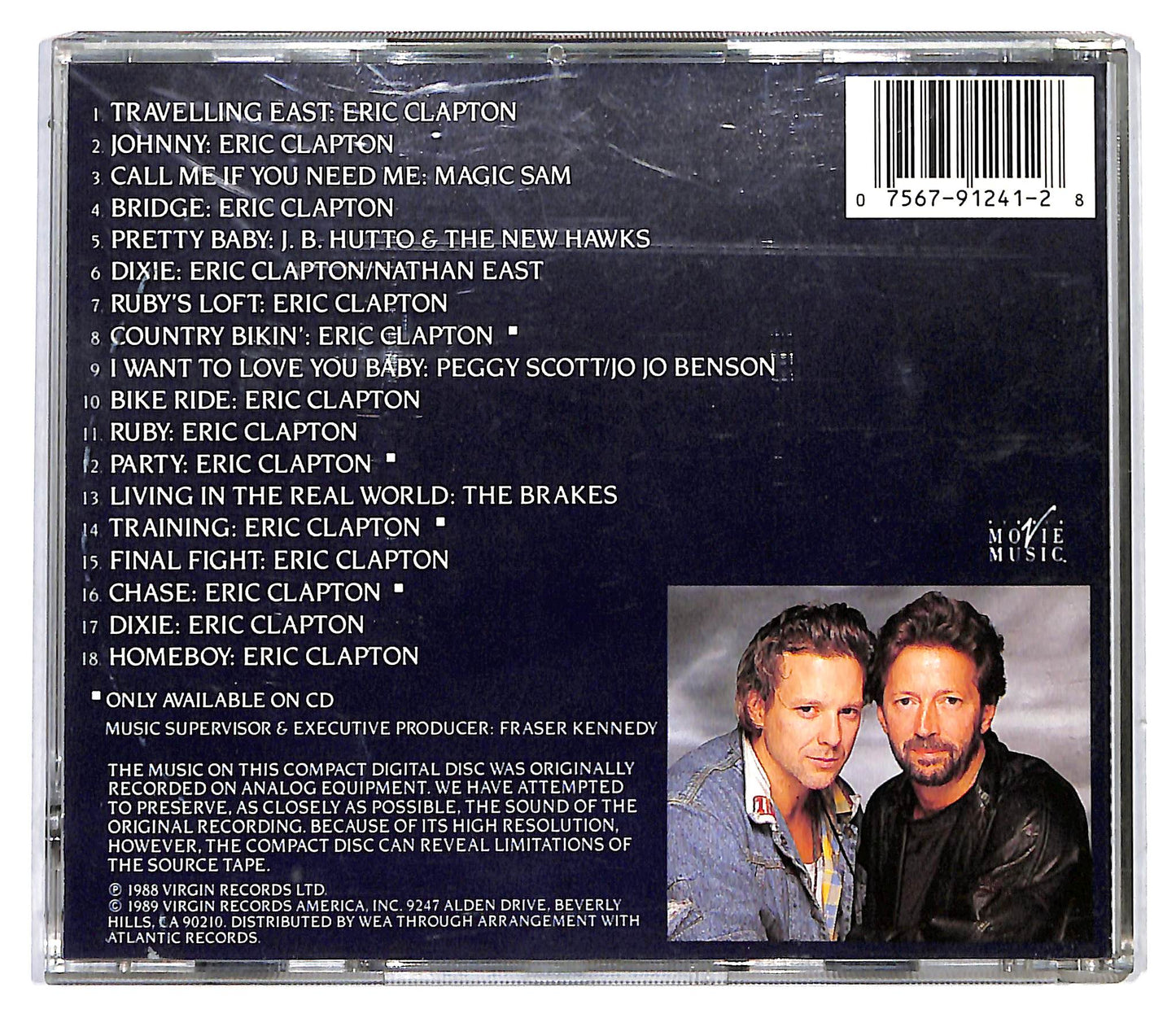 EBOND Various - Homeboy - Original Motion Picture Soundtrack CD CD116220