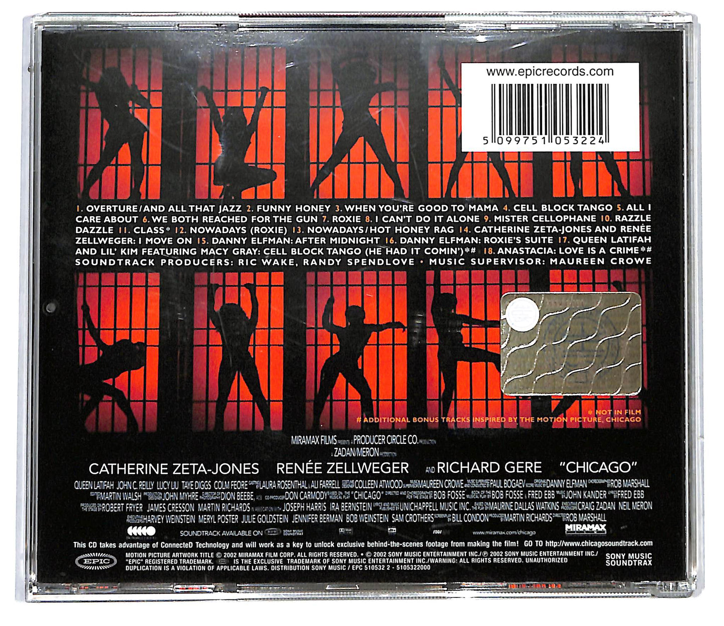 EBOND Various - Chicago (Music From The Miramax Motion Picture) CD CD116227