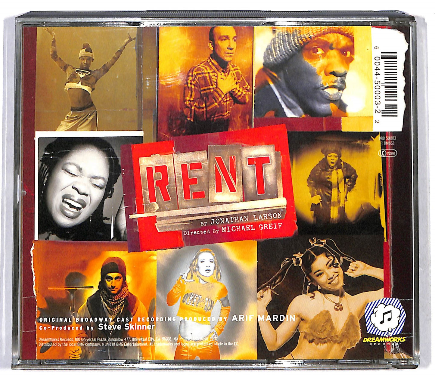 EBOND Jonathan Larson - Rent - Original Broadway Cast Recording CD CD116249