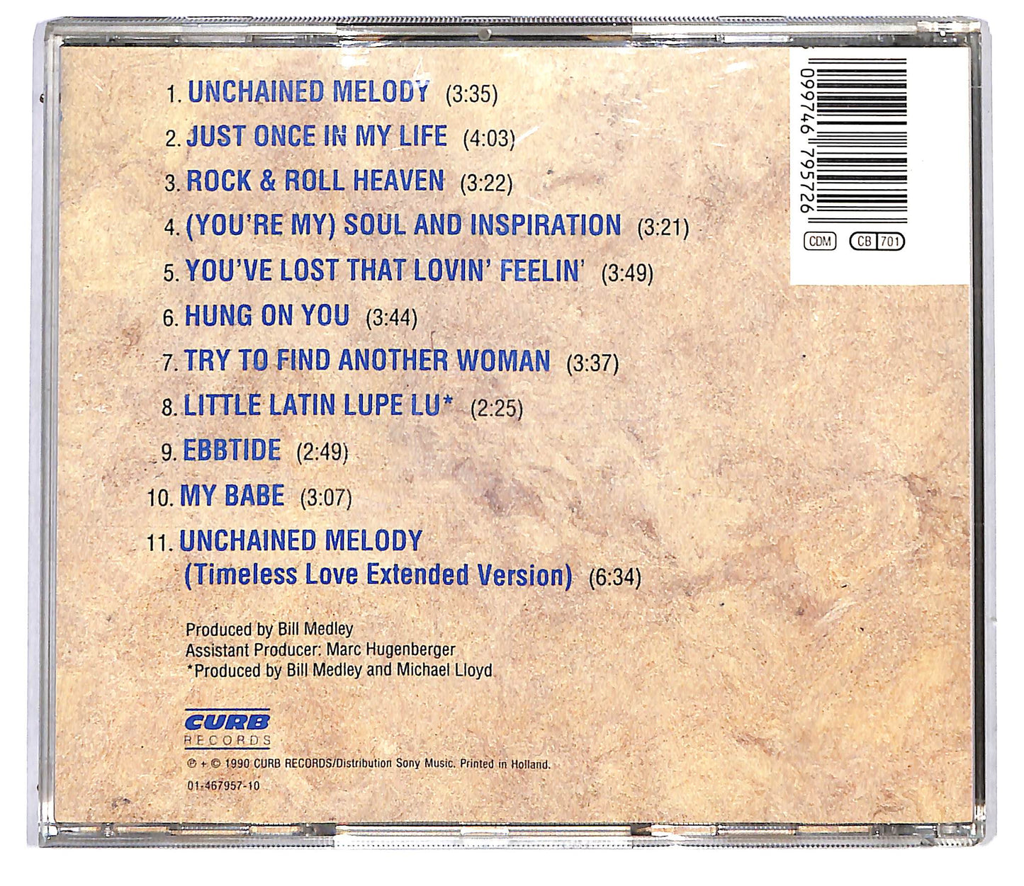 EBOND Righteous Brothers - Reunion CD CD116250