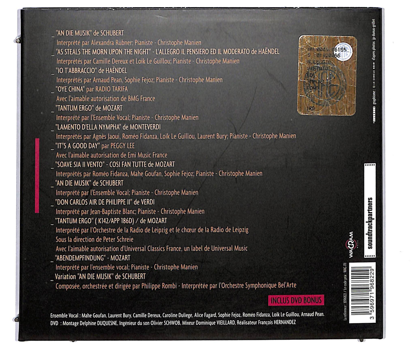 EBOND Various - Comme Une Image (Bande Originale Du Film) DIGIPACK CD CD116303