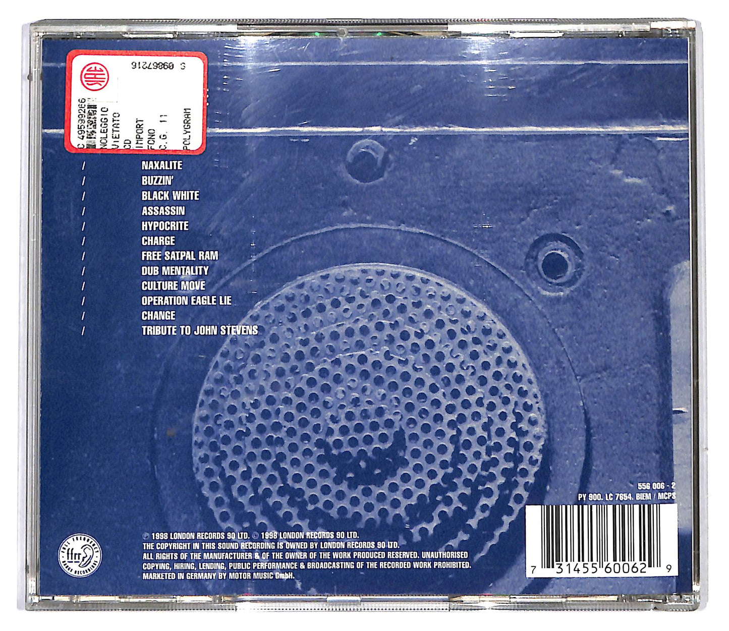 EBOND Asian Dub Foundation - Rafi's Revenge CD CD116317