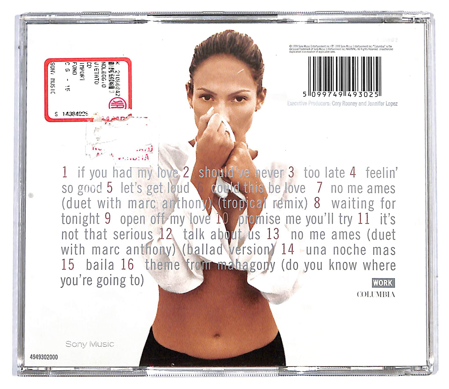 EBOND Jennifer Lopez - On The 6 CD CD116354