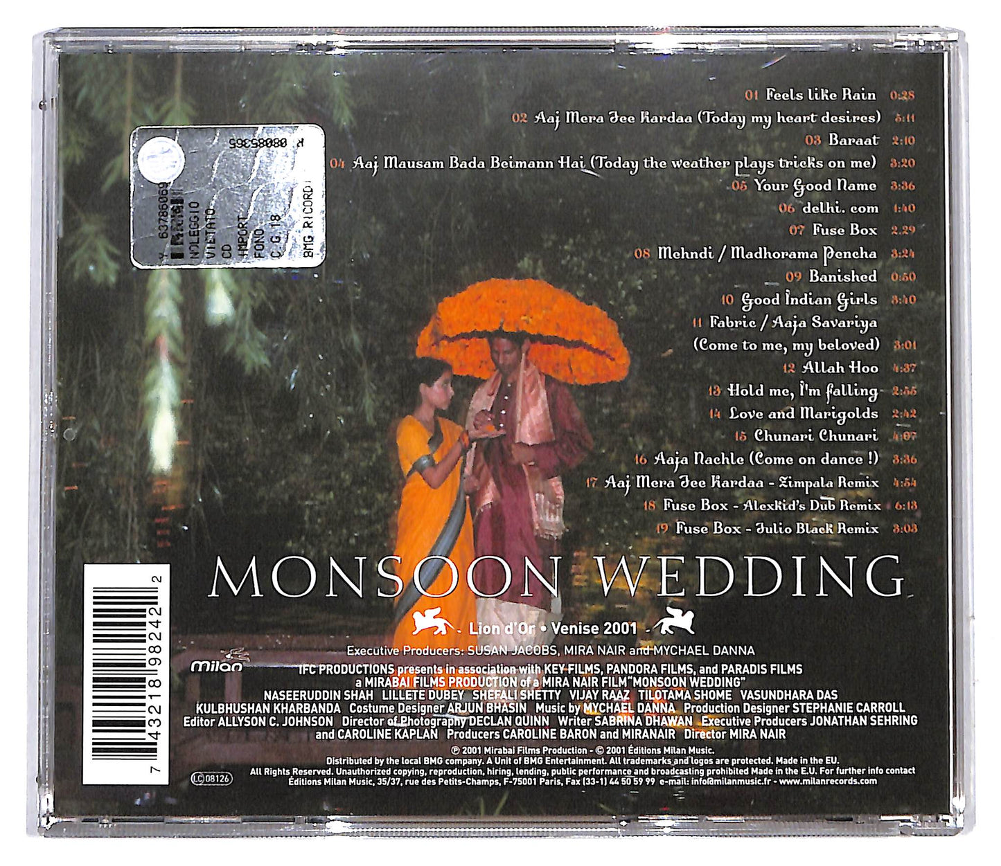 EBOND Mychael Danna - Monsoon Wedding CD CD116416