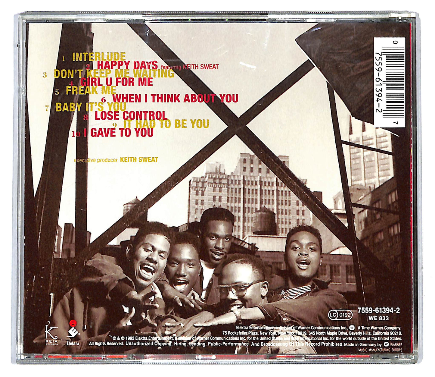 EBOND Silk - Lose Control CD CD116422