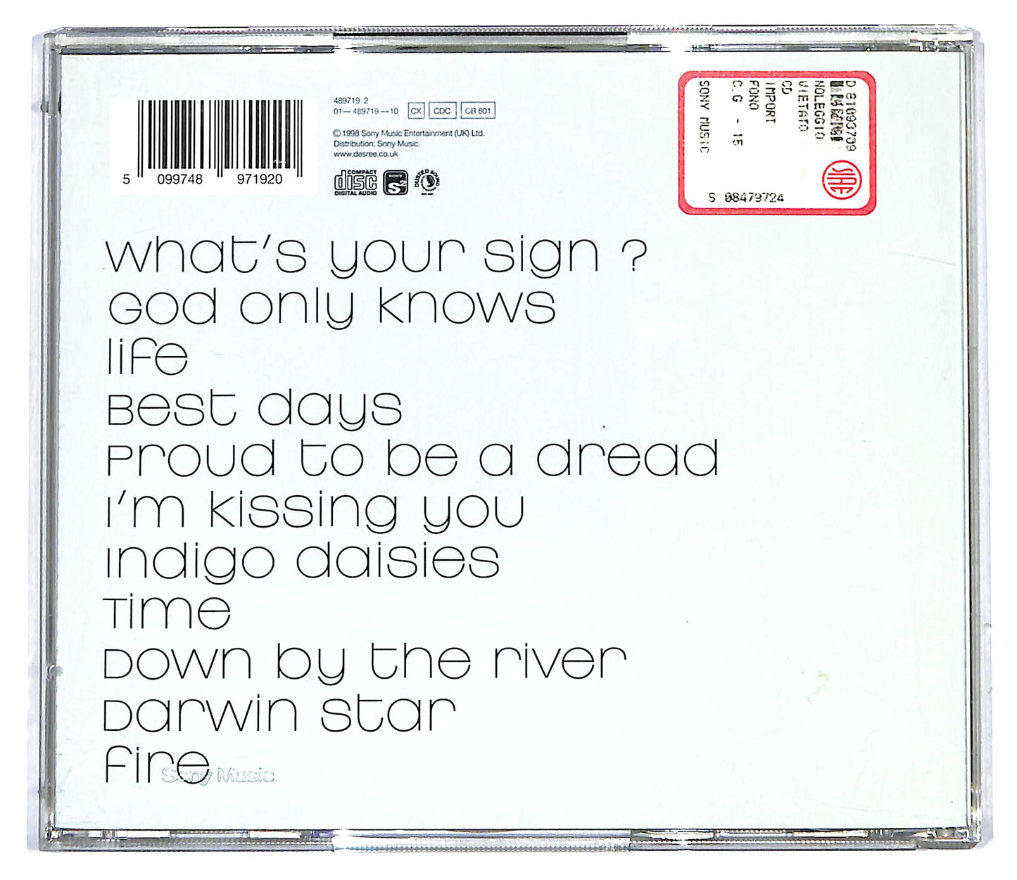 EBOND Des'ree - Supernatural CD CD116433
