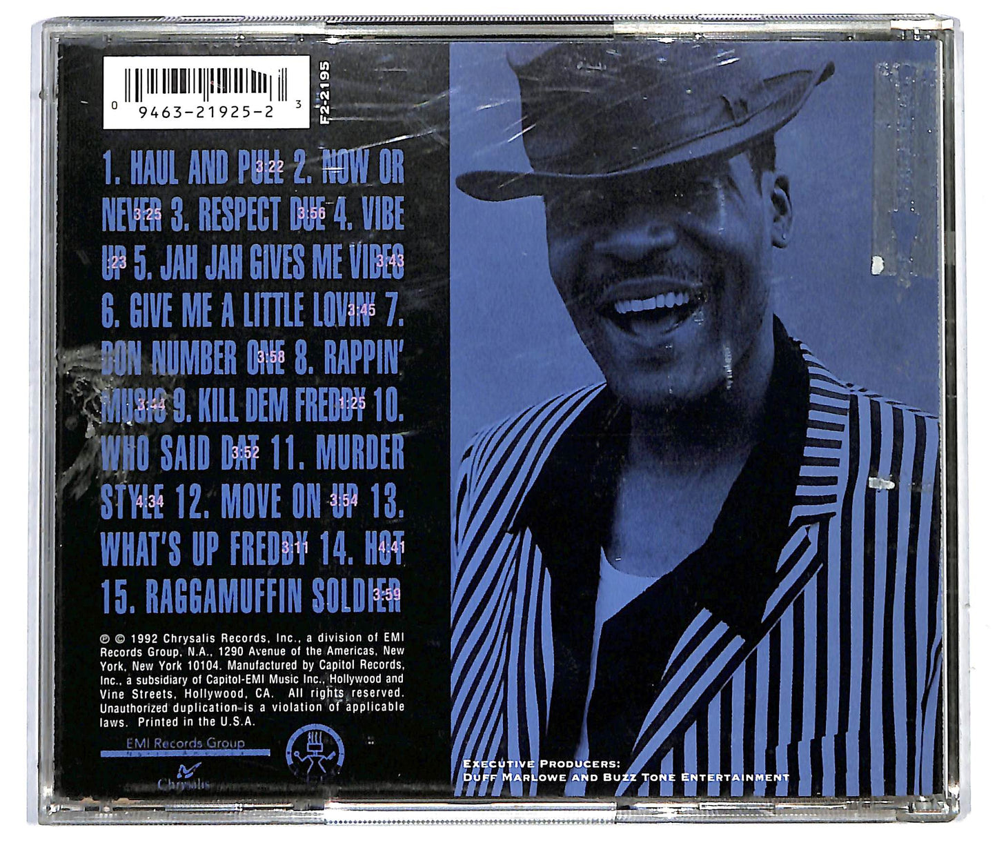 EBOND Daddy Freddy - Raggamuffin Soldier CD CD116445