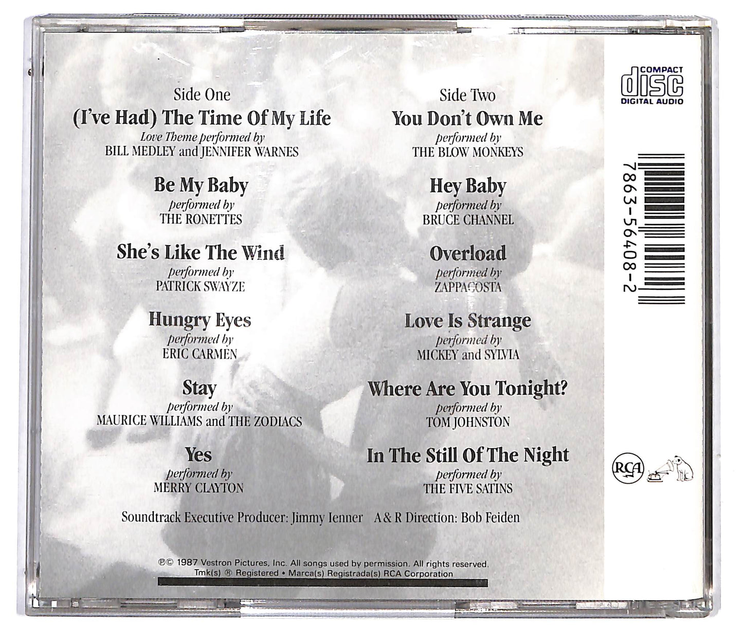 EBOND Various - Dirty Dancing (Original Soundtrack) CD CD116451