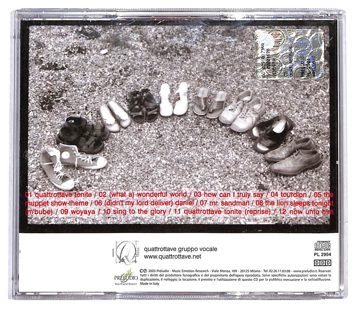 EBOND Quattrottave - Quattrottave CD CD116456