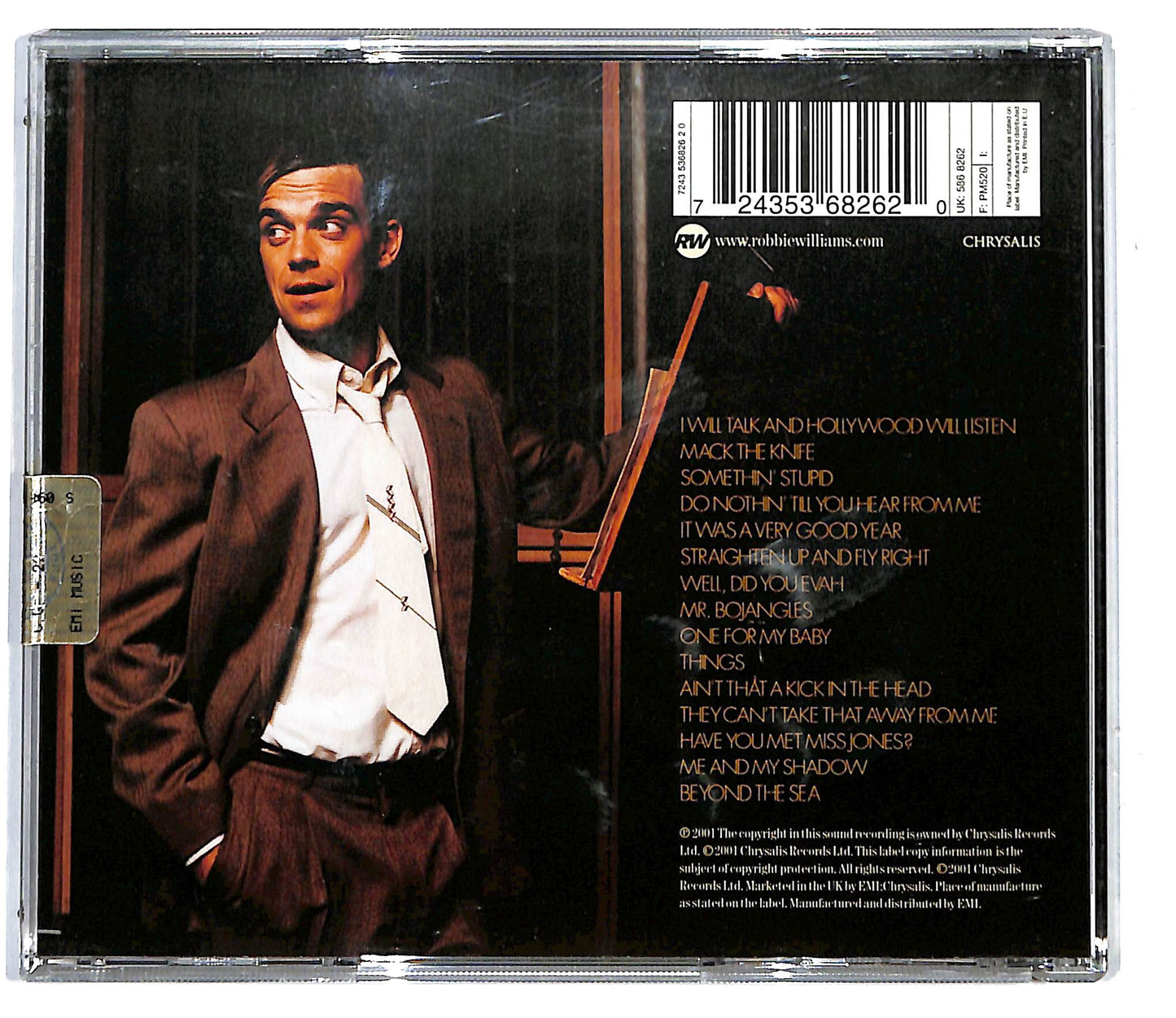 EBOND Robbie Williams - Swing When You're Winning CD CD116609