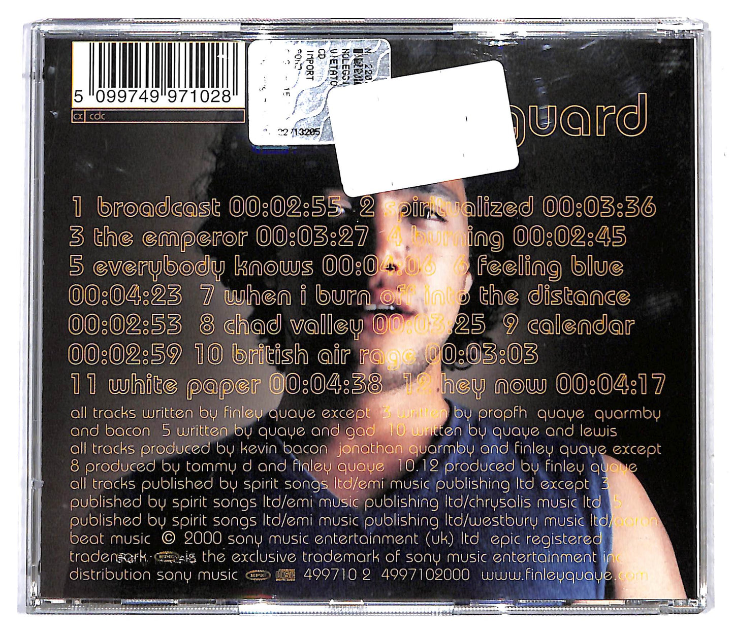 EBOND Finley Quaye - Vanguard CD CD116610
