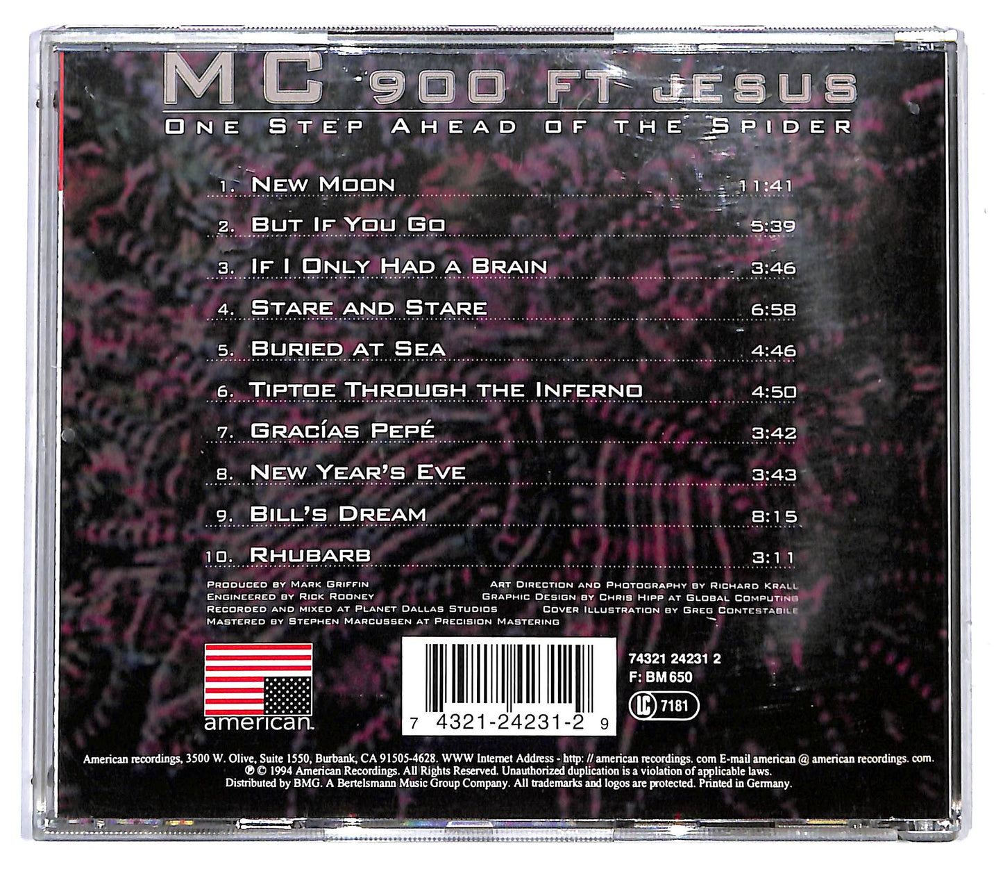 EBOND MC 900 Ft Jesus - One Step Ahead Of The Spider CD CD116612