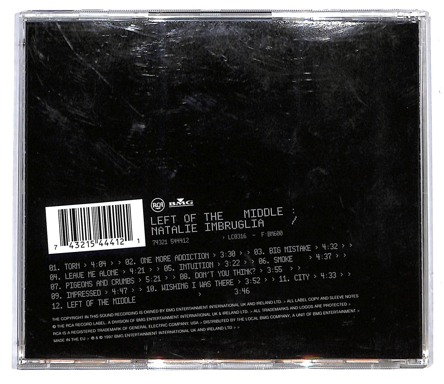 EBOND Natalie Imbruglia - Left Of The Middle CD CD116623