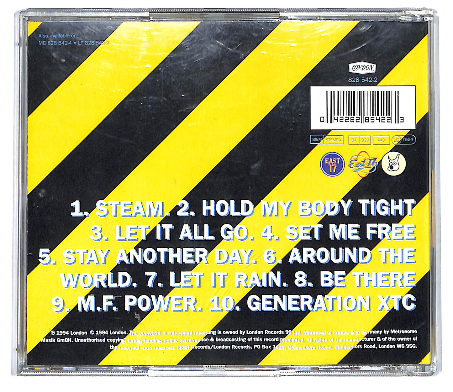 EBOND East 17 - Steam CD CD116655