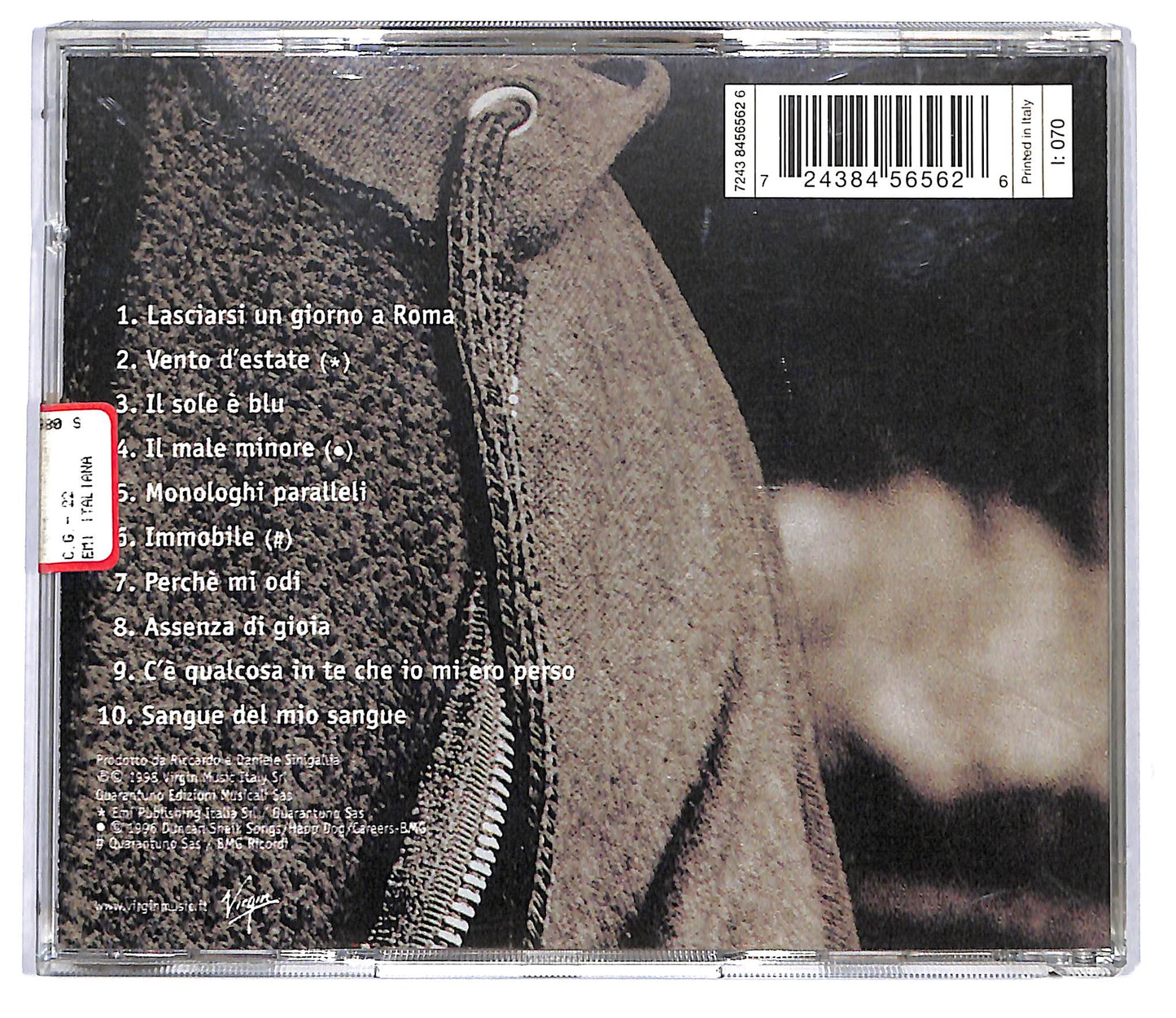 EBOND Niccolo Fabi - Niccolo Fabi CD CD116722