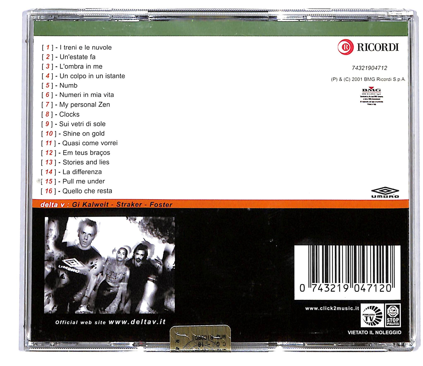 EBOND Delta V - Monaco '74 CD CD116727