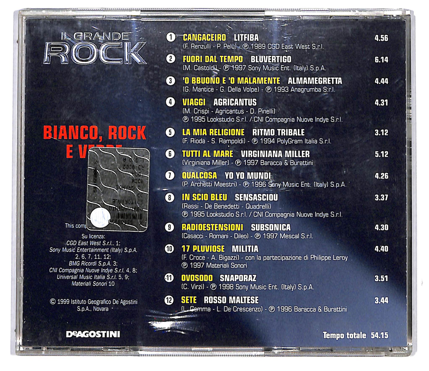 EBOND Various - Bianco, Rock E Verde CD CD116806