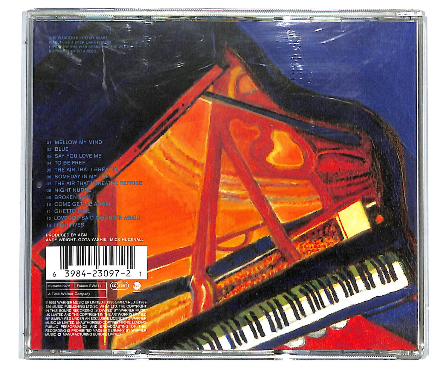 EBOND Simply Red - Blue CD CD116842