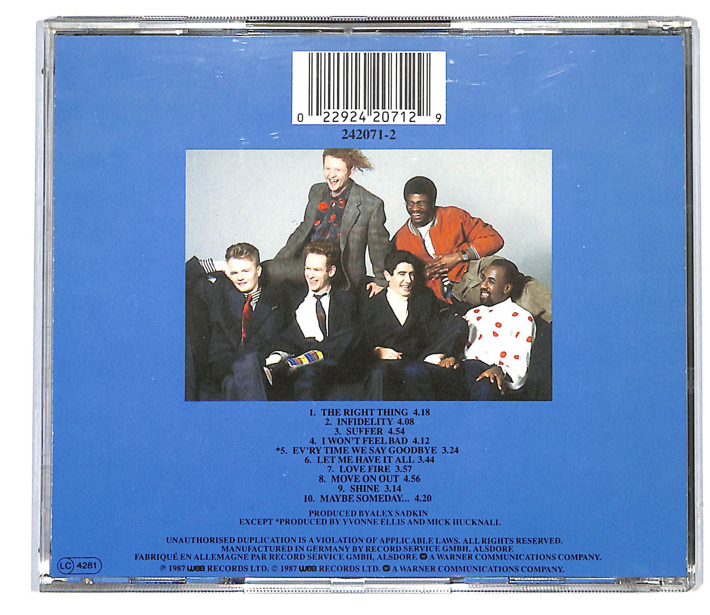 EBOND Simply Red - Men And Women CD CD116847