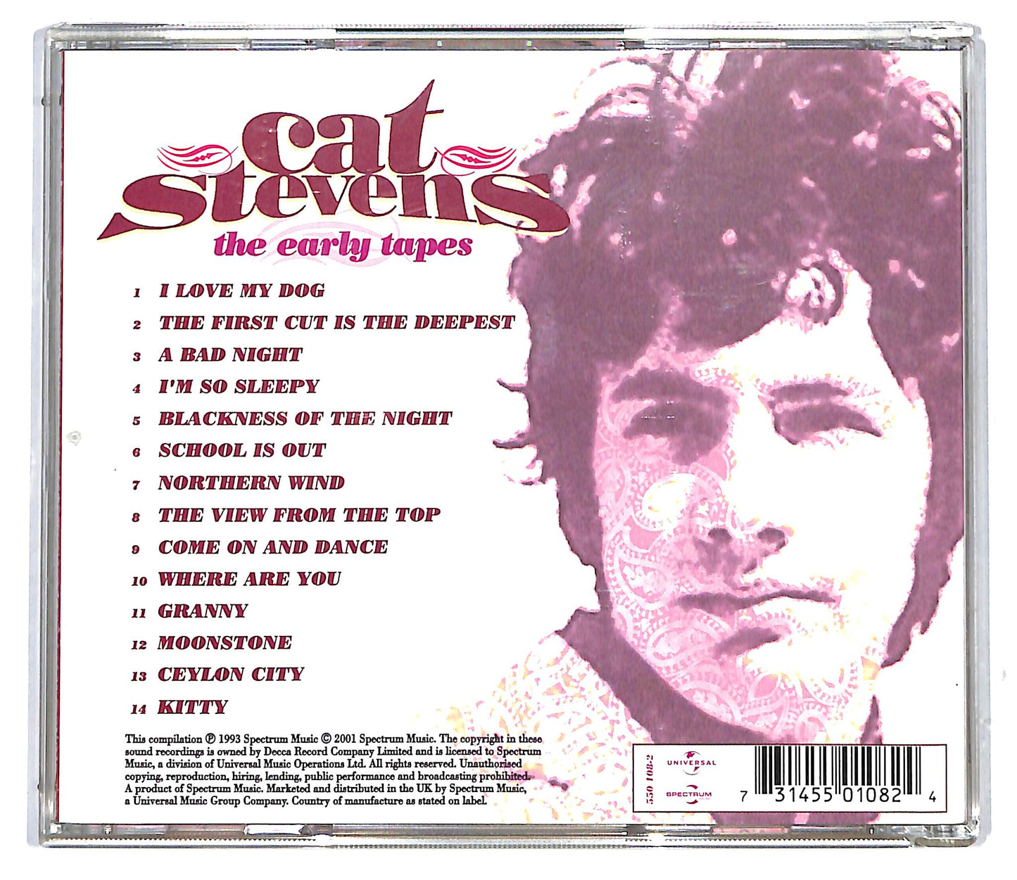 EBOND Cat Stevens - The Early Tapes CD CD116858