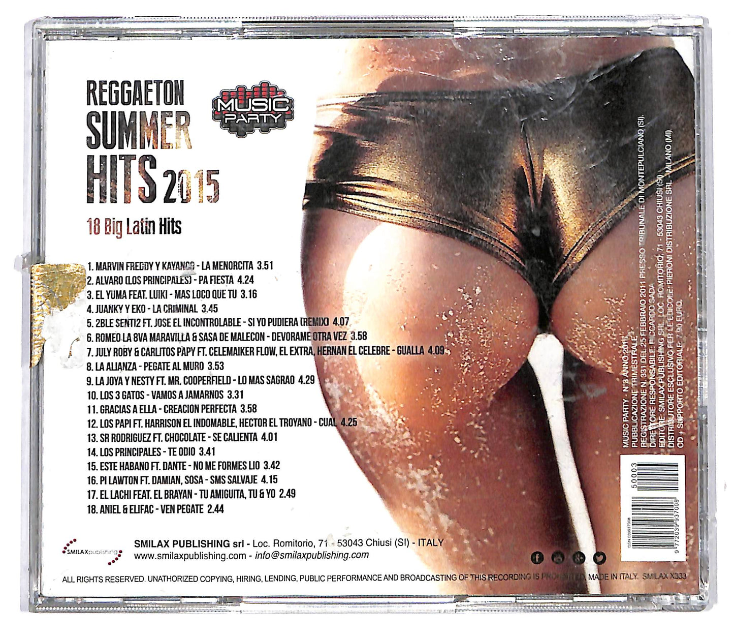 EBOND Various - Reggaeton Summer Hits 2015 EDITORIALE CD CD116907