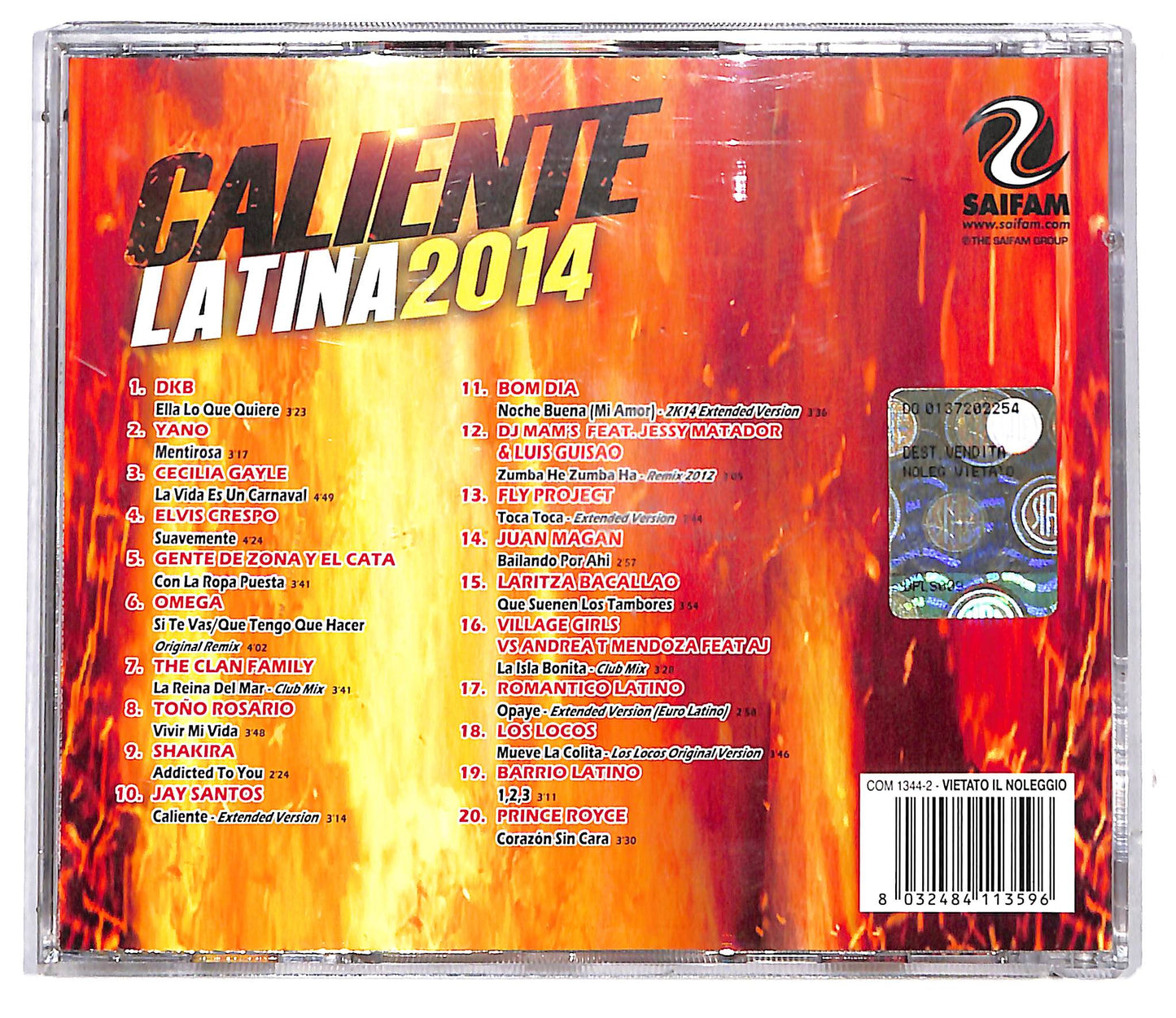 EBOND Various - Caliente Latina 2014 CD CD116928