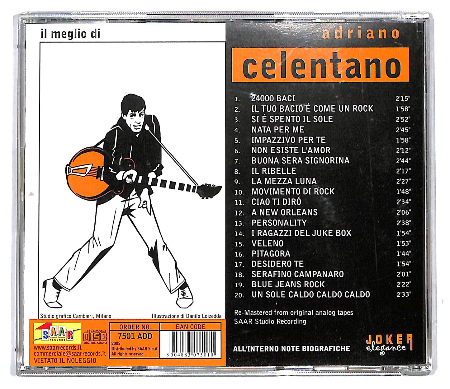 EBOND Adriano Celentano - Il Meglio Di CD CD116946