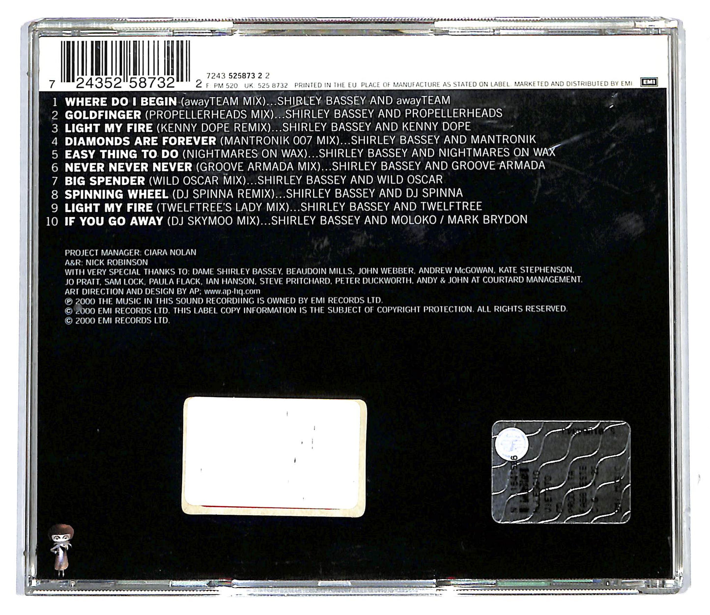 EBOND Shirley Bassey - The Remix Album...Diamonds Are Forever CD CD117016