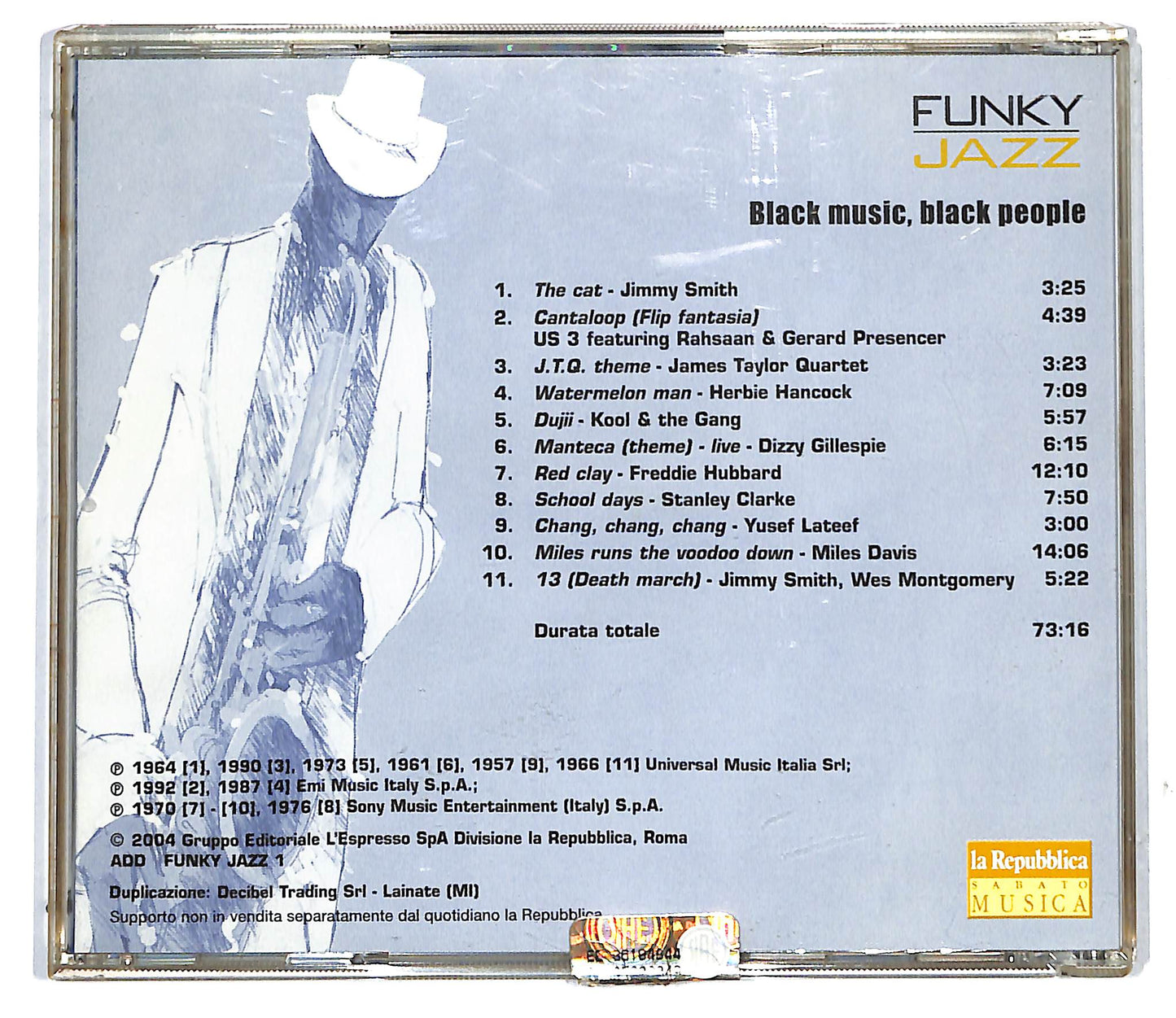 EBOND Funky Jazz Vol 1 - Black Music, Black People EDITORIALE CD CD117114