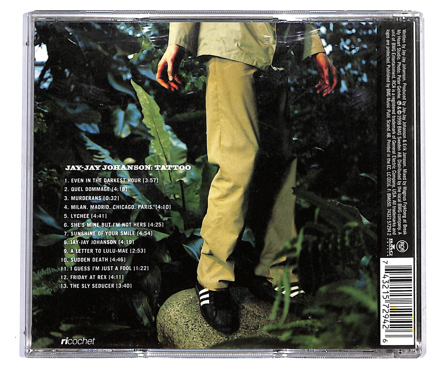 EBOND Jay-Jay Johanson - Tattoo CD CD117130