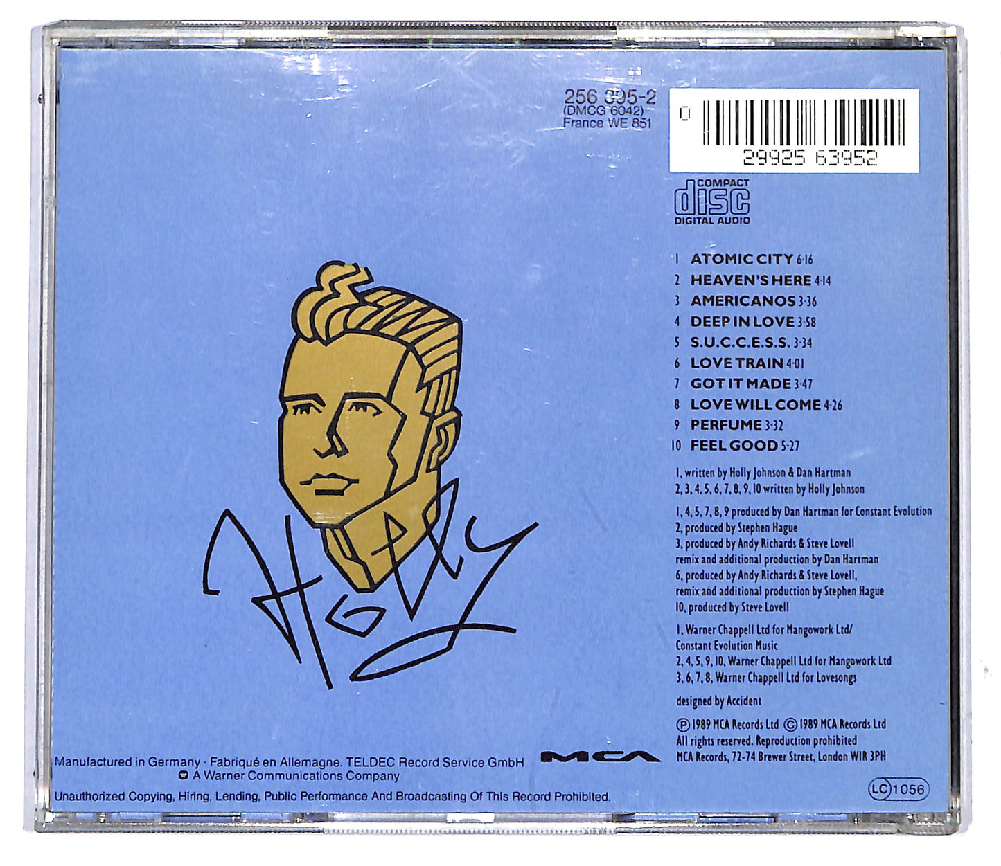 EBOND Holly Johnson - Blast CD CD117133