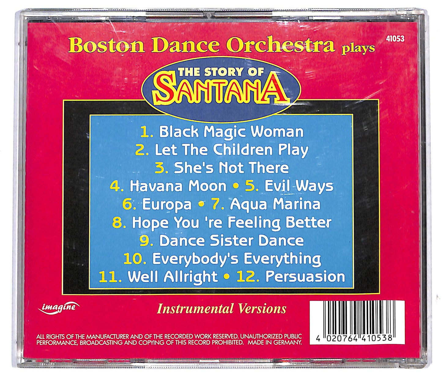 EBOND Black Magic Woman - The Story Of Santana - Instrumental Vers CD CD117146