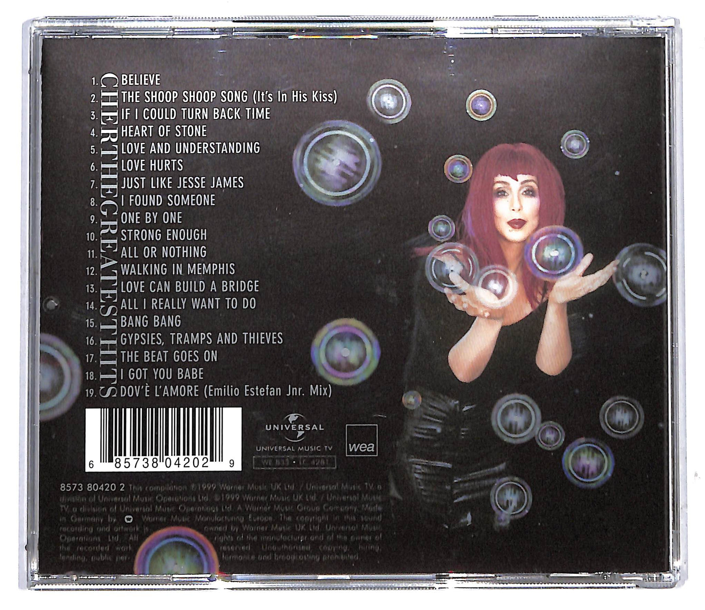 EBOND Cher - The Greatest Hits CD CD117254