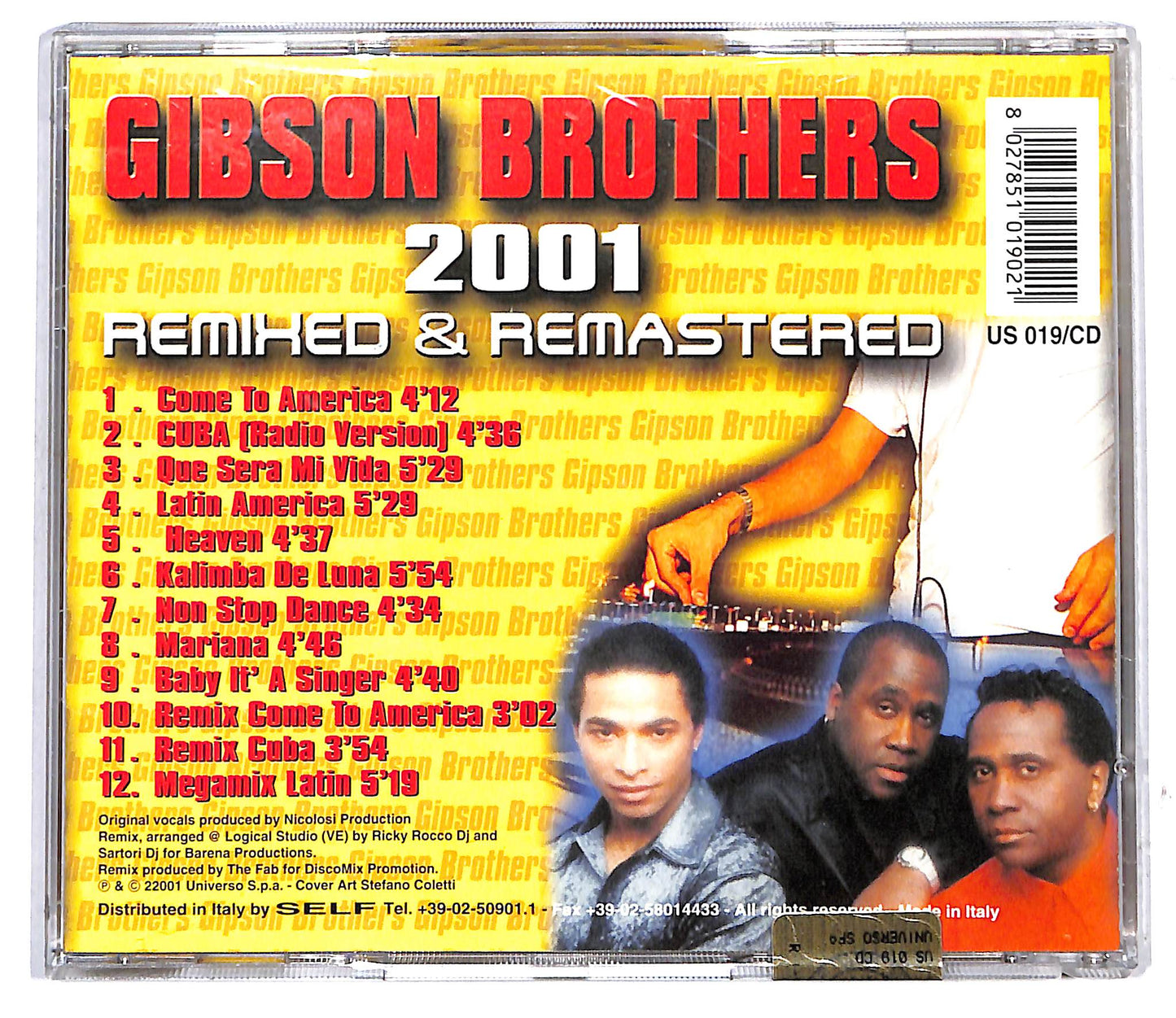 EBOND Gibson Brothers - 2001 - Remixed & Remastered CD CD117314