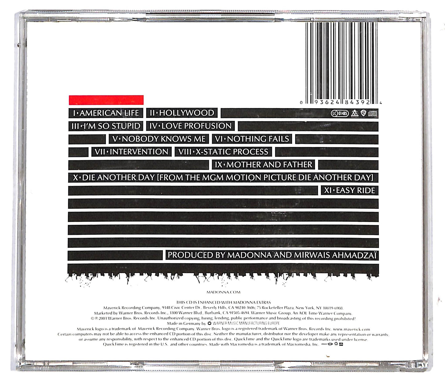EBOND Madonna - American Life CD CD117345