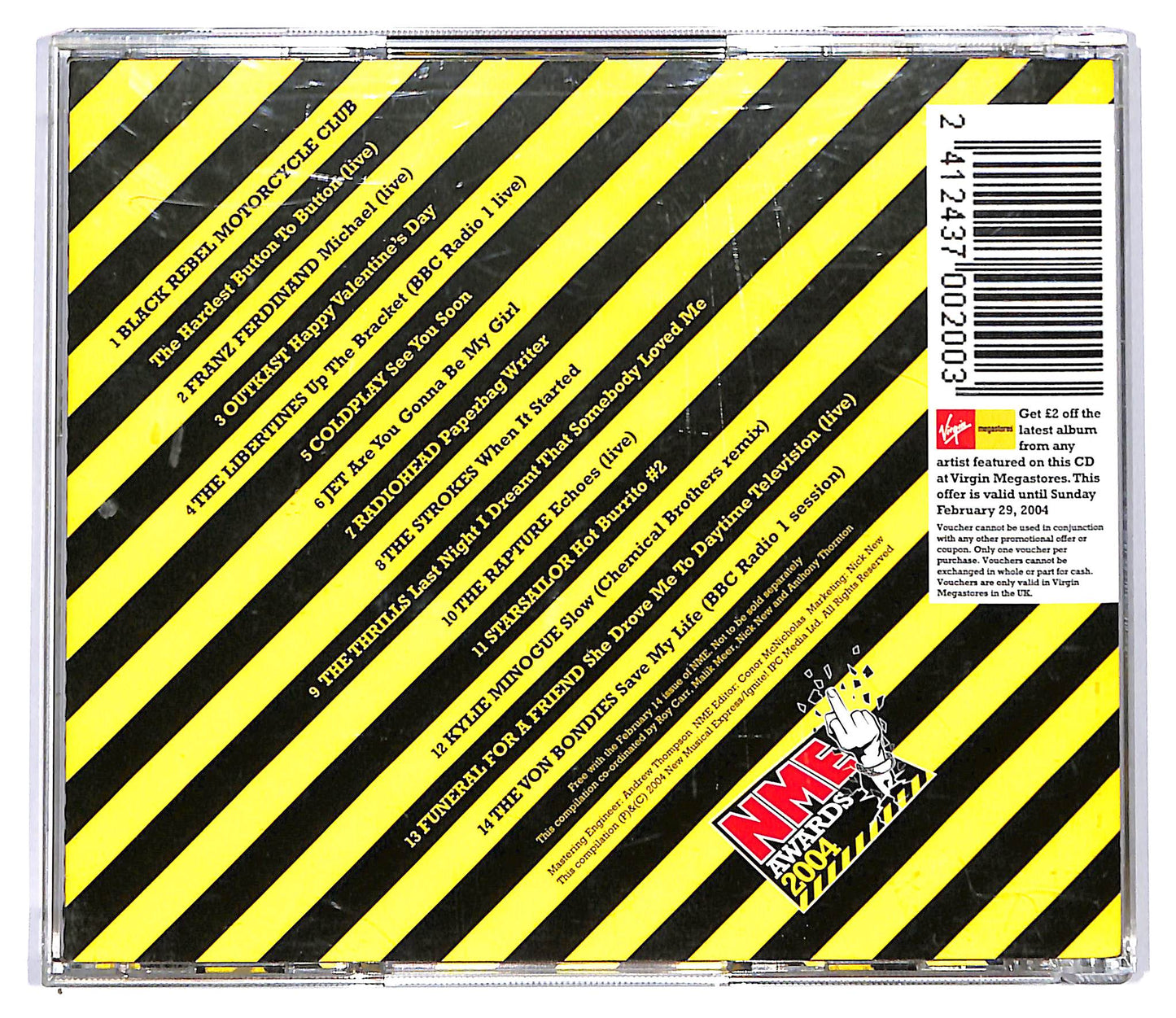 EBOND Various - NME Awards 2004 (Rare And Unreleased) CD CD117522