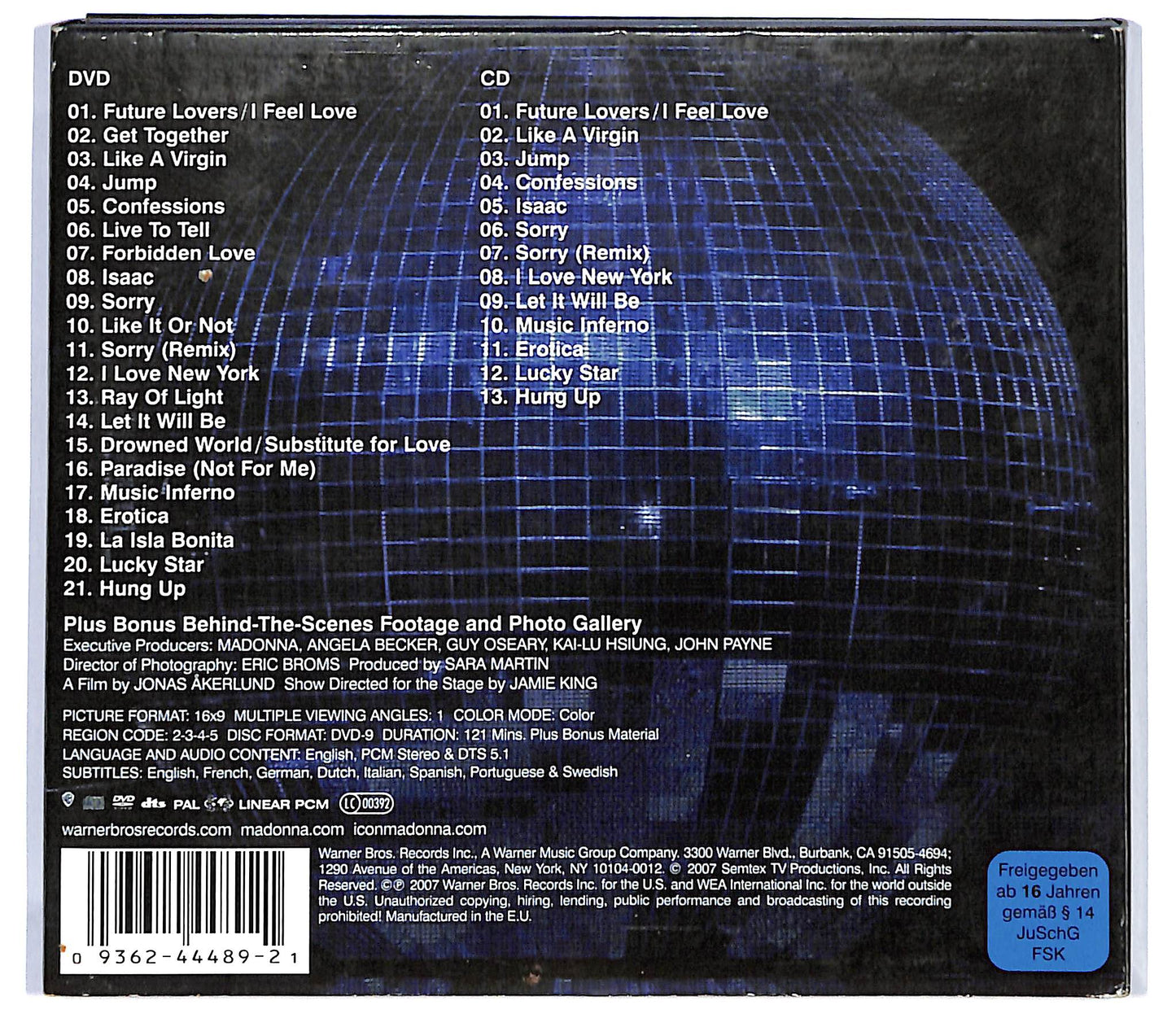 EBOND Madonna - The Confessions Tour DIGIPACK CD CD117529