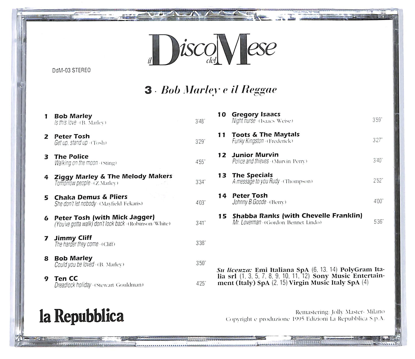 EBOND Various - Bob Marley E Il Reggae EDITORIALE CD CD117552