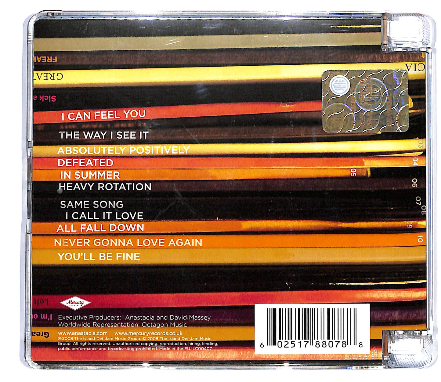 EBOND Anastacia - Heavy Rotation SJB CD CD117645