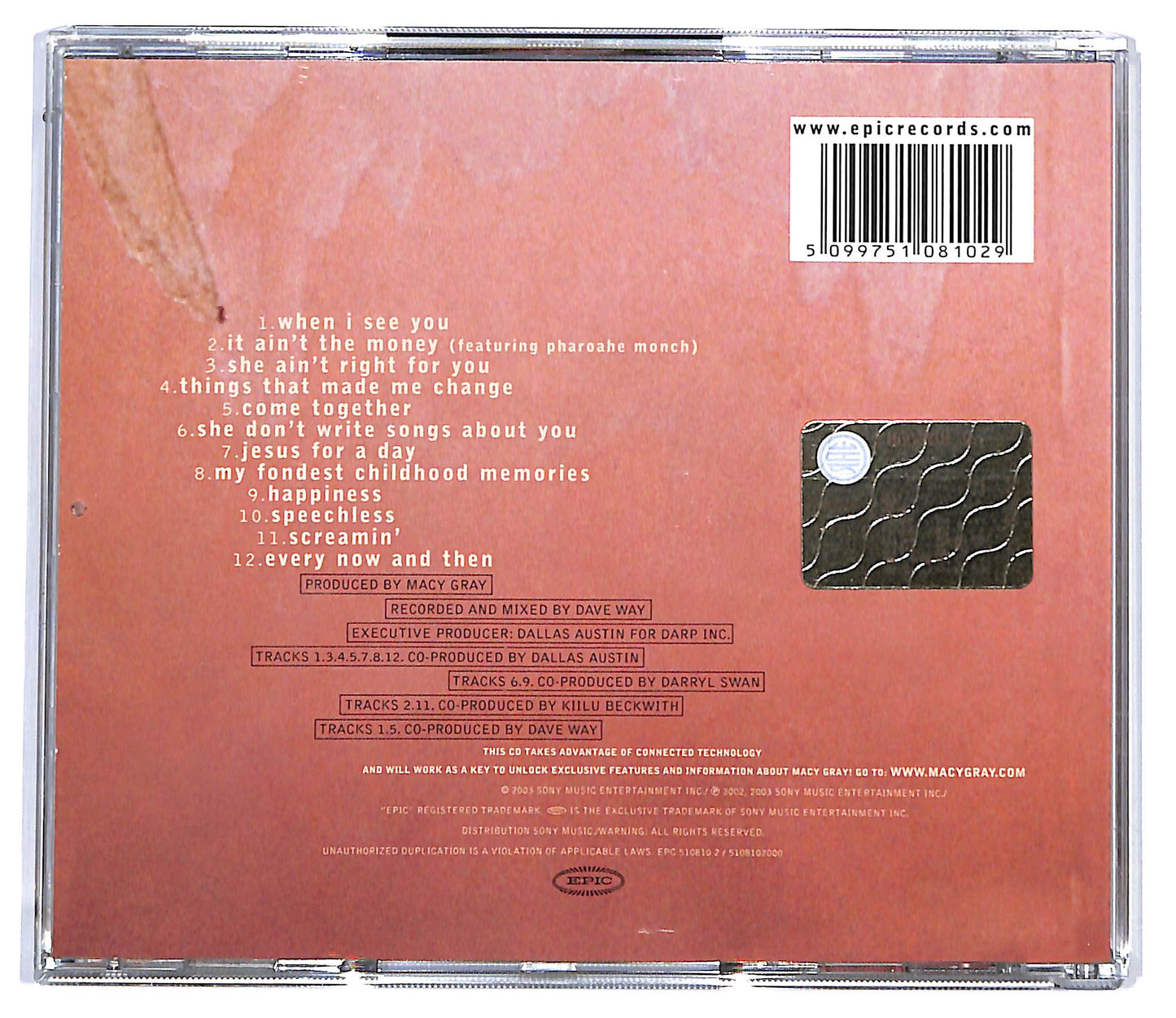 EBOND Macy Gray - The Trouble With Being Myself CD CD117717