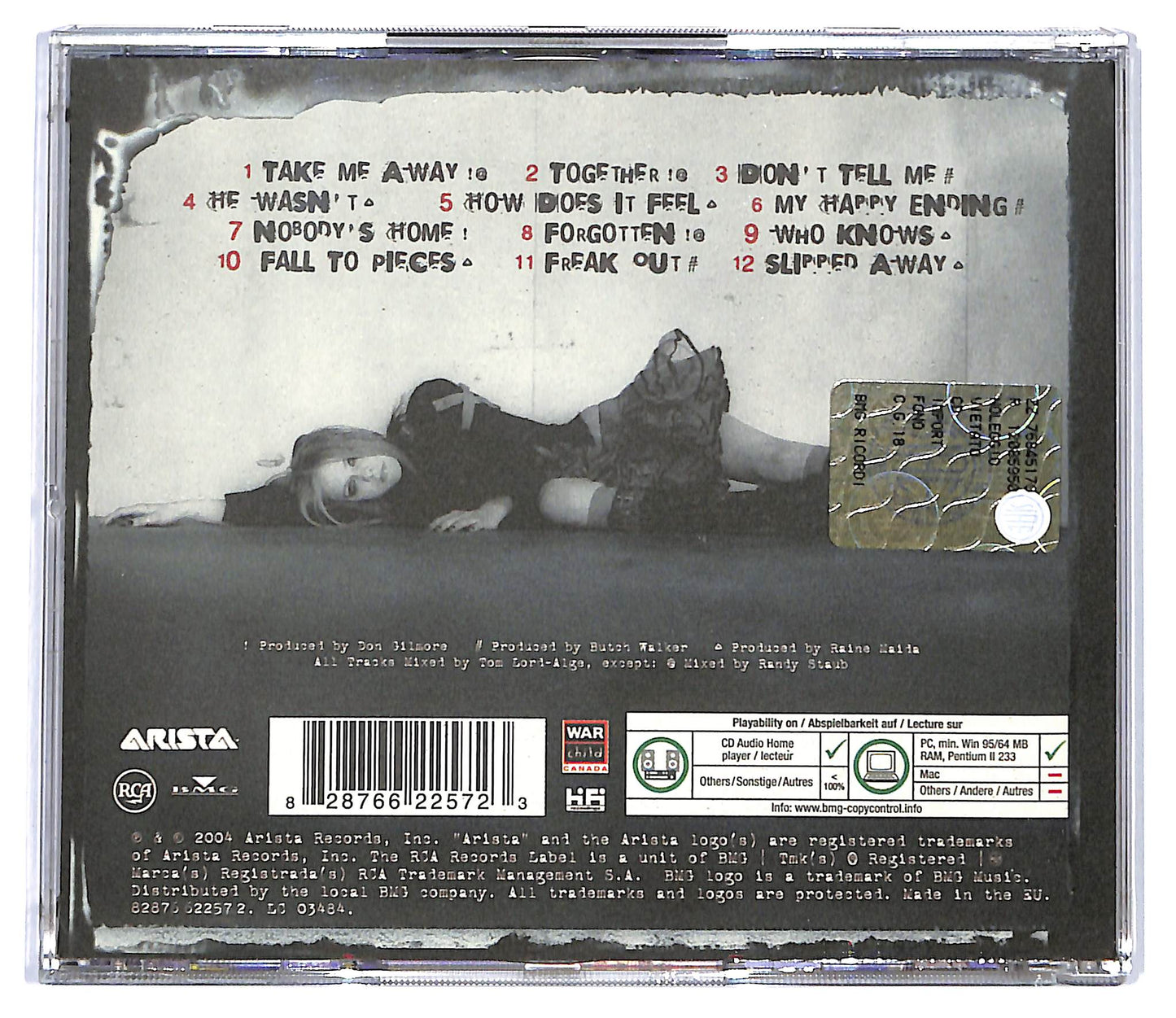 EBOND Avril Lavigne - Under My Skin CD CD117730